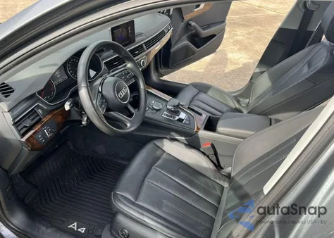 2017 Audi A4 Premium Plus from USA, damaged, VIN WAUENAF40HN018825